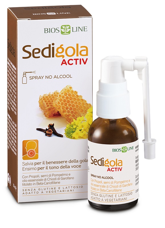 APIX SEDIGOLA ACTIV SPRAY GOLA 30 ML - pharmaluna