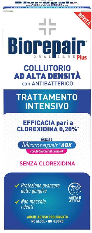 BIOREPAIR PLUS COLLUTORIO ALTA DENSITA' ANTIBATTERICO 250 ML - pharmaluna