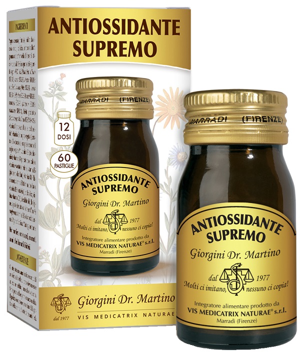 ANTIOSSIDANTE SUPREMO 60 PASTIGLIE - pharmaluna