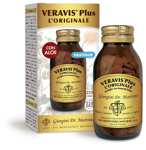 VERAVIS PLUS L'ORIGINALE PASTIGLIE CON FERMENTI LATTICI 90 G - pharmaluna