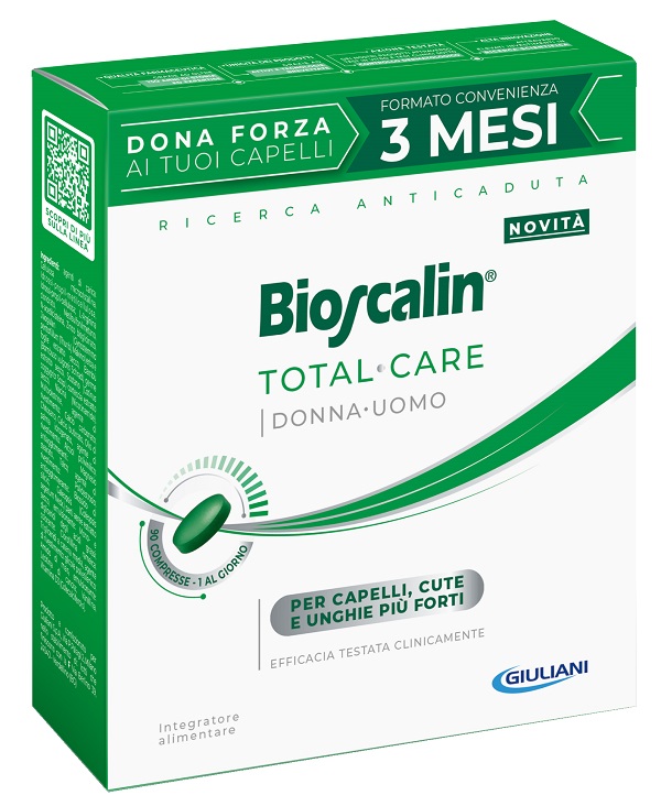 BIOSCALIN TOTAL CARE 90 COMPRESSE - pharmaluna
