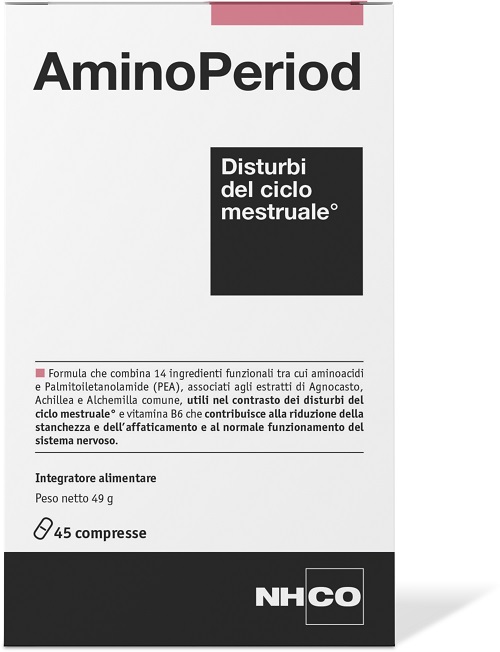 NHCO AMINOPERIOD 45 COMPRESSE - pharmaluna