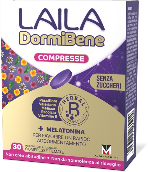LAILA DORMIBENE 30 COMPRESSE - pharmaluna