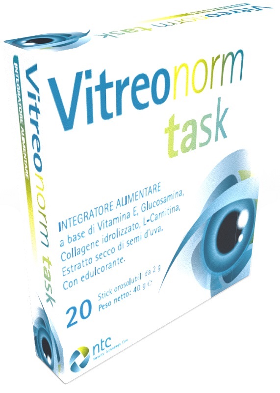 VITREONORM TASK 20 STICK OROSOLUBILI 2 G - pharmaluna