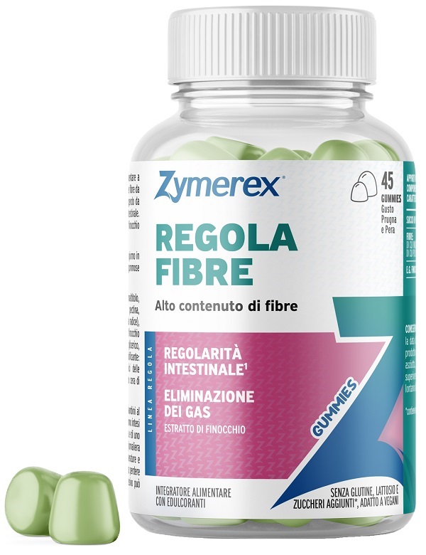 ZYMEREX REGOLA FIBRE 45 GUMMIES - pharmaluna