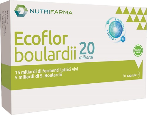 ECOFLOR BOULARDII 20 MILIARDI 20 CAPSULE - pharmaluna