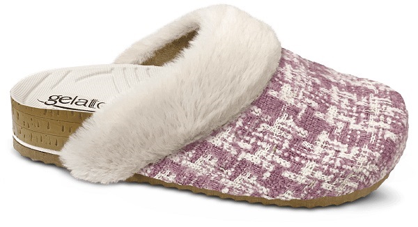 CALZATURA ORTOPEDICA WOODSTOCK SOFT FURRY LILAC 37/38 - pharmaluna