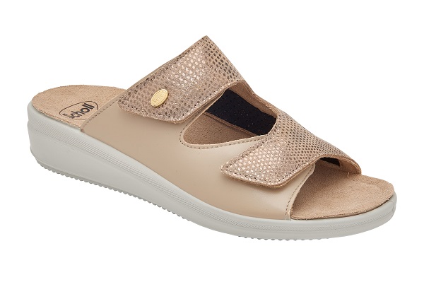 CALZATURA ANTONIA ELASTIC PRINTED SUEDE+SYNTH W LIGHT TAUPE 39 - pharmaluna