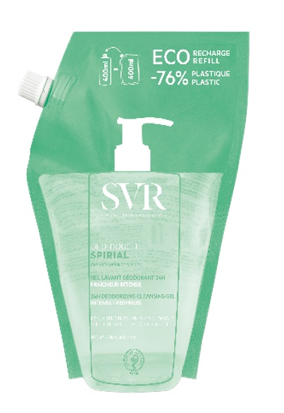 SPIRIAL DEO DOUCHE REFILL 400 ML - pharmaluna