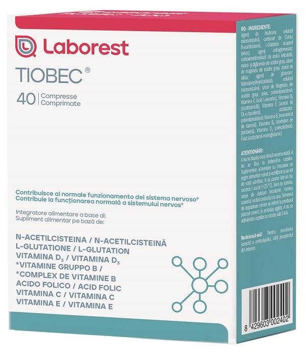 TIOBEC 40 COMPRESSE - pharmaluna