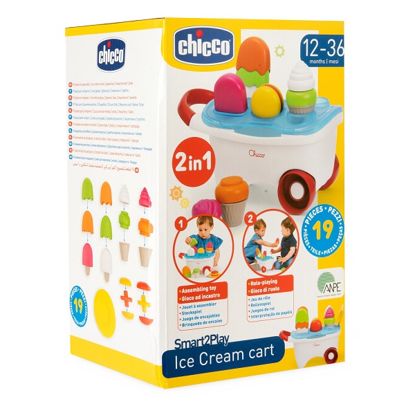 CHICCO GIOCO SMART2PLAY CARRETTO DEI GELATI - pharmaluna