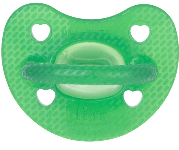 CHICCO GOMMOTTO LUXE FLUO 6-16 VERDE 1 PEZZO - pharmaluna