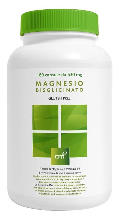 MAGNESIO BISGLICINATO 180 CAPSULE DA 530 MG - pharmaluna