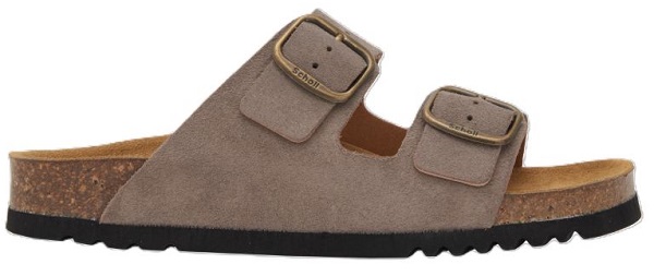 JOSEPHINE SUEDE WOMAN DARK TAUPE 35 - pharmaluna