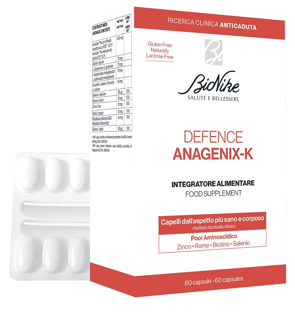 DEFENCE ANAGENIX K INTEGRATORE ALIMENTARE 60 CAPSULE - pharmaluna