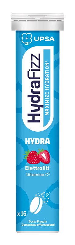 UPSA HYDRAFIZZ MAXIMIZE HYDRATION 16 COMPRESSE EFFERVESCENTI - pharmaluna