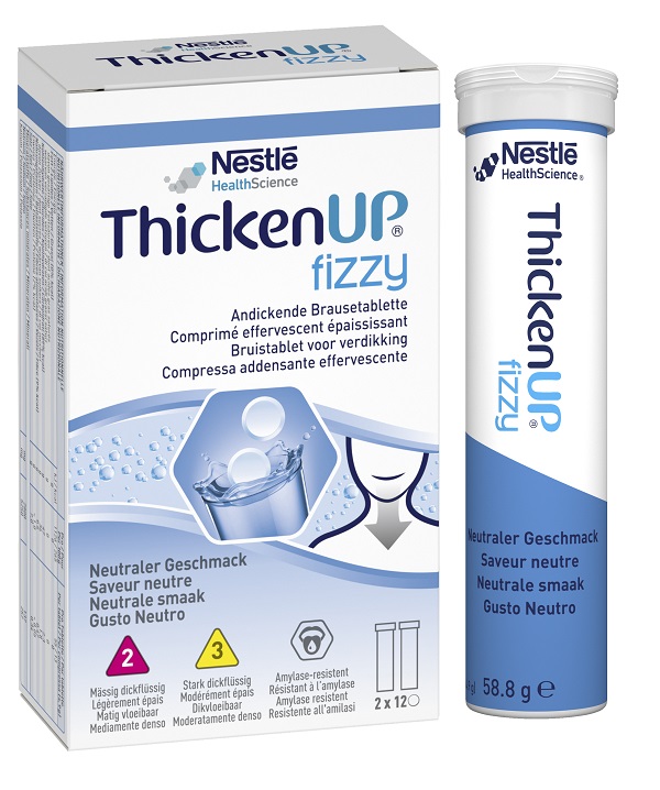 THICKENUP FIZZY NEUTRO 24 COMPRESSE EFFERVESCENTI - pharmaluna