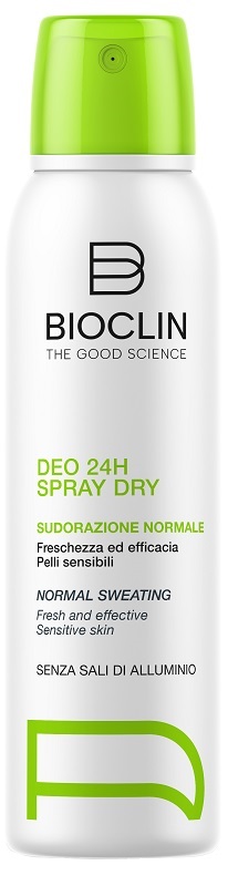BIOCLIN DEO 24H SPRAY DRY NUOVA FORMULA 150 ML - pharmaluna