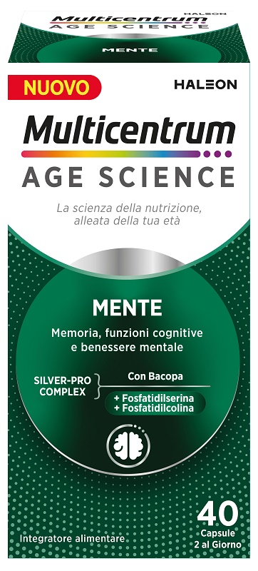 MULTICENTRUM AGE SCIENCE MENTE 40 CAPSULE - pharmaluna
