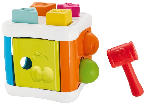 CHICCO GIOCO 2 IN 1 CUBO INCASTRA & MARTELLA 2022 - pharmaluna