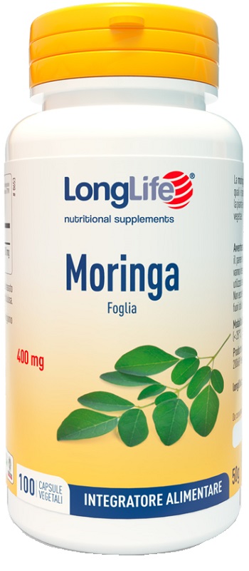 LONGLIFE MORINGA 400MG 100 CAPSULE - pharmaluna