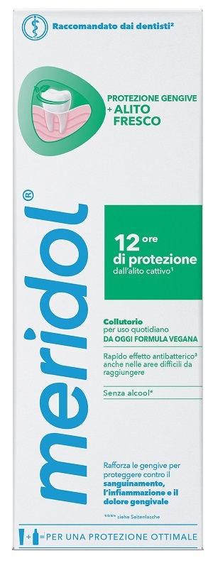MERIDOL COLLUTORIO PROTEZIONE GENGIVE E ALITO FRESCO 400 ML - pharmaluna