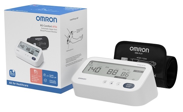 SFIGMOMANOMETRO DA BRACCIO OMRON M3 COMFORT AFIB - pharmaluna