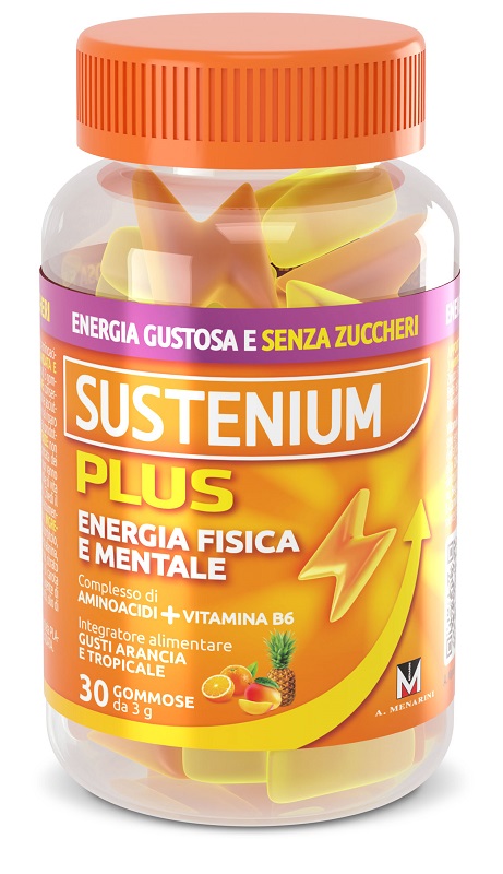 SUSTENIUM PLUS 30 CARAMELLE GOMMOSE 3 G - pharmaluna