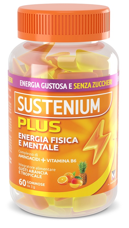 SUSTENIUM PLUS 60 CARAMELLE GOMMOSE 3 G - pharmaluna