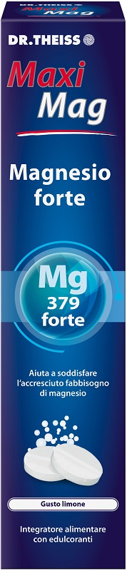 DR THEISS MAXI MAG FORTE 20 COMPRESSE EFFERVESCENTI - pharmaluna