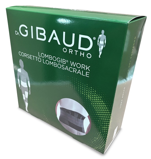 GIBAUD ORTHO CORSETTO LOMBOSACRALE LOMBOGIB WORK H26 TAGLIA 00 - pharmaluna