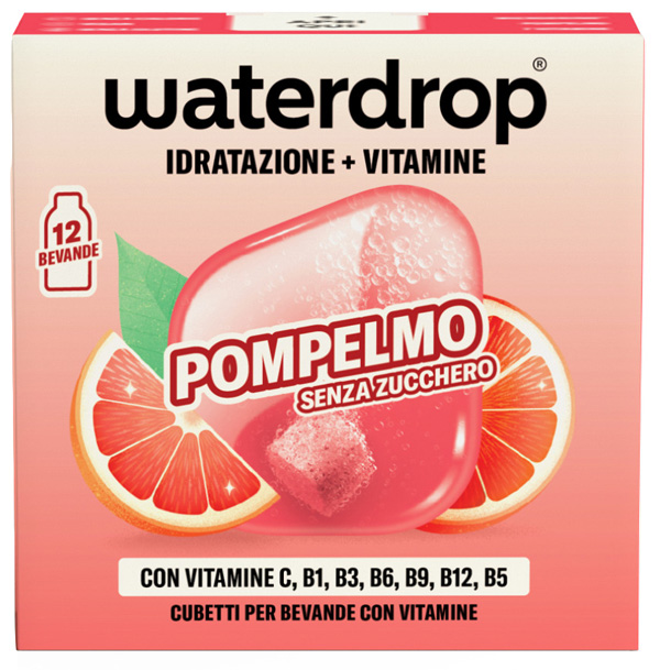 WATERDROP MICRODRINK POMPELMO 12 CUBETTI - pharmaluna