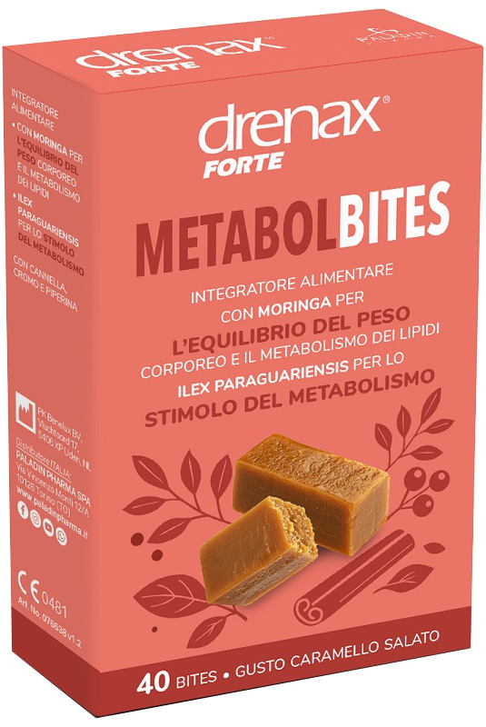 DRENAX FORTE METABOLBITES 40 BITES - pharmaluna