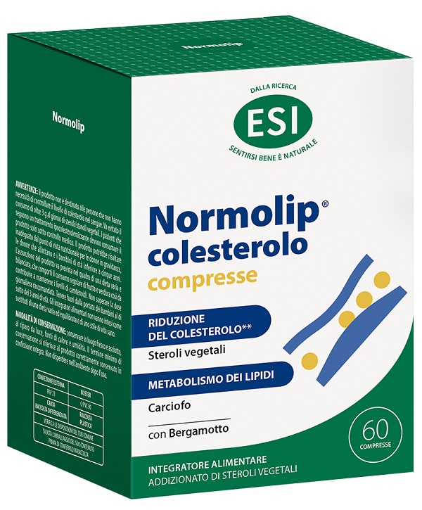 ESI NORMOLIP COLESTEROLO 60 COMPRESSE - pharmaluna