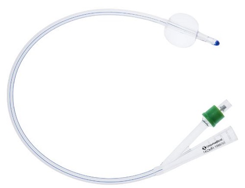 CATETERE FOLEY IN SILICONE 2 VIE DIAMETRO CH 16 PUNTA NELATON CON PALLONCINO 10 ML 1 PEZZO - pharmaluna