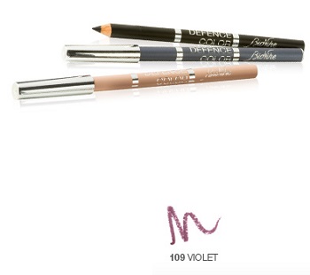 DEFENCE COLOR MATITA OCCHI KOHL & KAJAL 109 VIOLET - pharmaluna