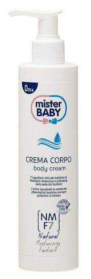 MISTER BABY CREMA CORPO 250 ML - pharmaluna