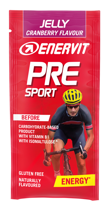 PRE SPORT GUSTO MIRTILLO ROSSO 1 BUSTINA IN GELATINA 45 G - pharmaluna