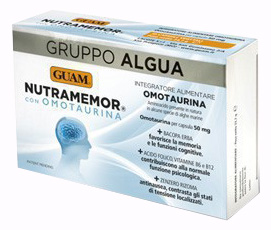 GUAM GRUPPO ALGUA NUTRAMEMOR 30 CAPSULE VEGETALI - pharmaluna