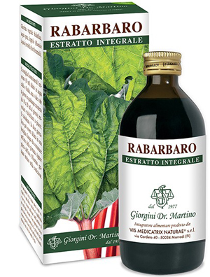 RABARBARO ESTRATTO INTEGRALE 200 ML - pharmaluna