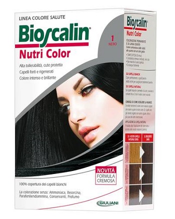 BIOSCALIN NUTRI COLOR 1 NERO SINCROB 124 ML - pharmaluna