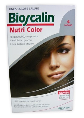 BIOSCALIN NUTRI COLOR 4 CASTANO SINCROB 124 ML - pharmaluna