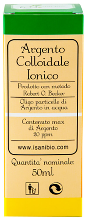 ARGENTO COLLOIDALE IONICO 20 PPM 50 ML SPRAY - pharmaluna