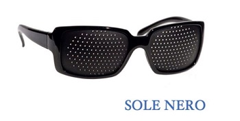 OCCHIALE PREMONTATO GOODLOOK CON FORI STENOPEICI MODELLO SOLE - pharmaluna