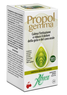 PROPOLGEMMA BAMBINI 45 COMPRESSE OROSOLUBILI 480 MG - pharmaluna