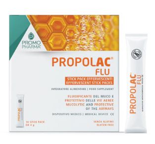 PROPOL AC FLU EFFERVESCENTE 10 BUSTINE - pharmaluna