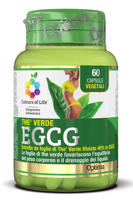 COLOURS OF LIFE THE VERDE EGCG 60 CAPSULE VEGETALI - pharmaluna