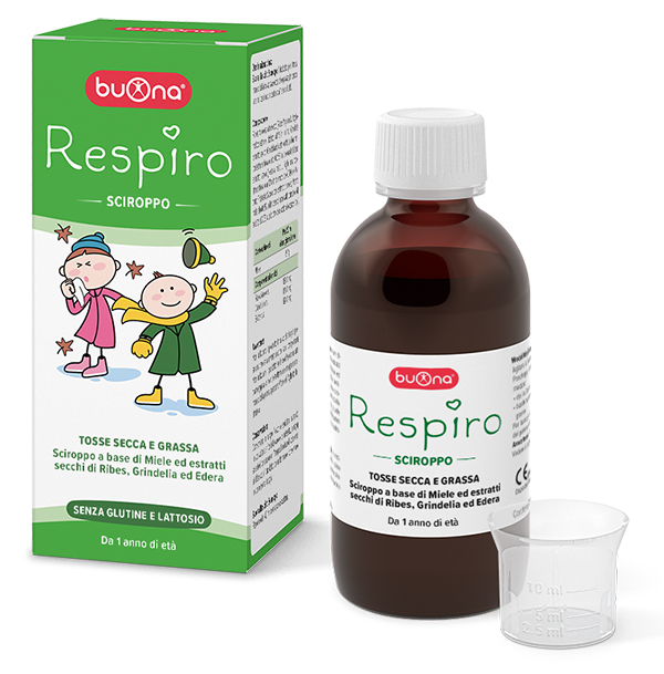 BUONA RESPIRO SCIROPPO 140 ML - pharmaluna