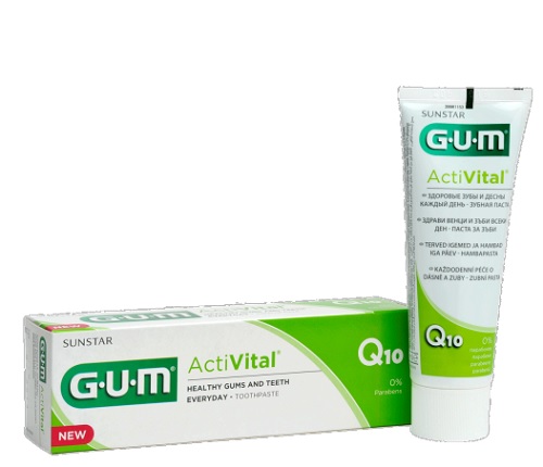 GUM ACTIVITAL DENTIFRICIO GEL 75 ML - pharmaluna