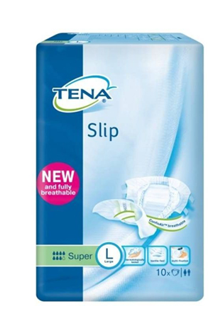 PANNOLONE PER INCONTINENZA A MUTANDINA TENA SLIP SUPER L 10 PEZZI - pharmaluna